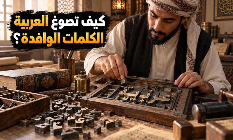 أثر العربية في صياغة الكلمات الدخيلة والمعربة
