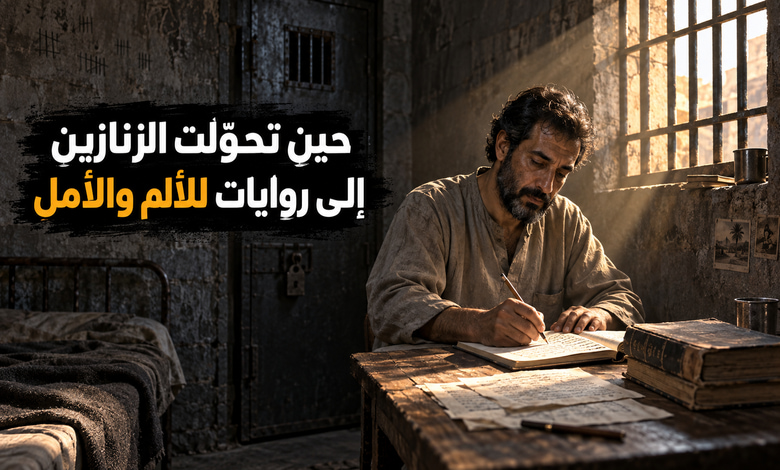 أدب السجون العربي روايات جسدت المعاناة والأمل خلف القضبان أدب السجون العربي روايات جسدت المعاناة والأمل خلف القضبان