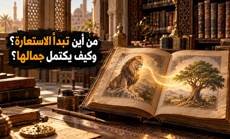 أركان الاستعارة بين المستعار منه والمستعار له وسر جمال البيان أركان الاستعارة بين المستعار منه والمستعار له وسر جمال البيان