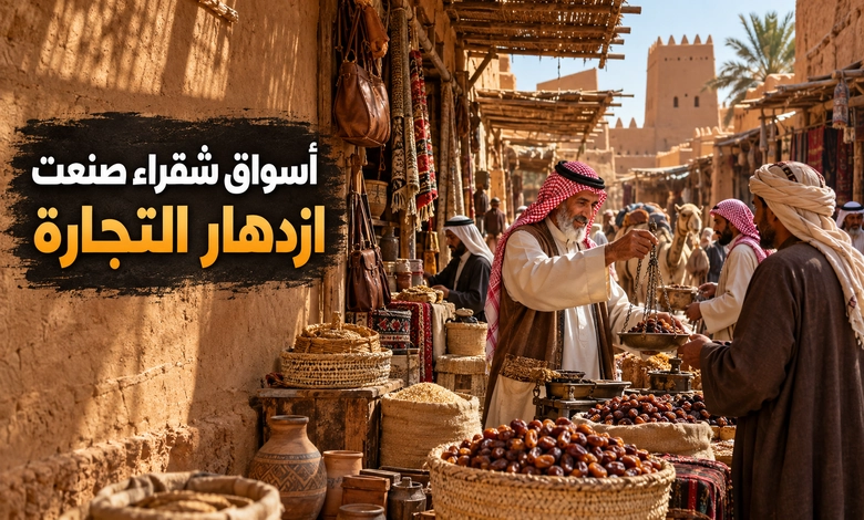 أسواق شقراء القديمة ودورها في ازدهار التجارة المحلية
