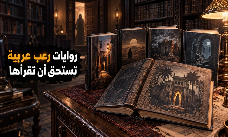 أفضل روايات رعب عربية تستحق القراءة 
