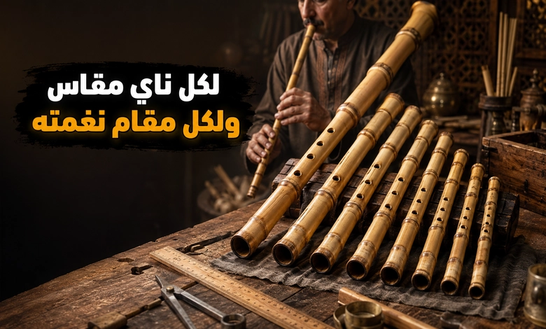 أسرار صناعة الناي من القصب العربي في مصر والشام أنواع الناي العربي واختلاف المقاسات حسب المقامات