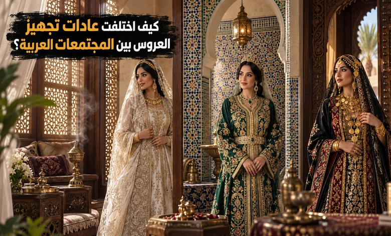 عادات حجب العروس عن الشمس وأسرار تبييض بشرة العروس قبل الزفاف اختلاف عادات حجب العروس وتجهيزها بين المجتمعات العربية