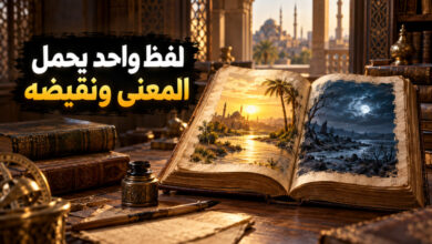 الأضداد في اللغة العربية ألفاظ تجمع المعنى ونقيضه في مبنى واحد الأضداد في اللغة العربية ألفاظ تجمع المعنى ونقيضه في مبنى واحد