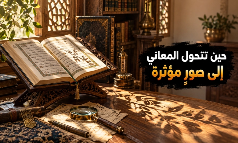 الاستعارة المكنية في القرآن وصناعة الصورة البيانية المؤثرة 