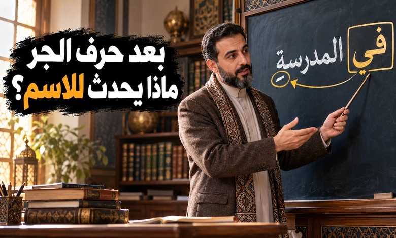 المجرورات في اللغة العربية قواعد الجر وأدواته وأسرار إعرابه الاسم المجرور بحرف الجر وقواعد إعرابه