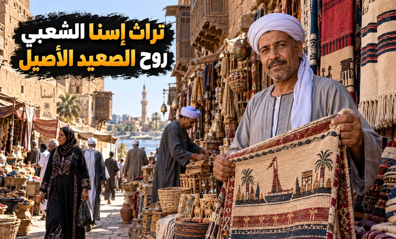 مدينة إسنا القديمة حكاية مدينة نيلية جمعت الأسواق والمعابد والتراث بصعيد مصر التراث الشعبي في مدينة إسنا وملامح الهوية الصعيدية الأصيلة