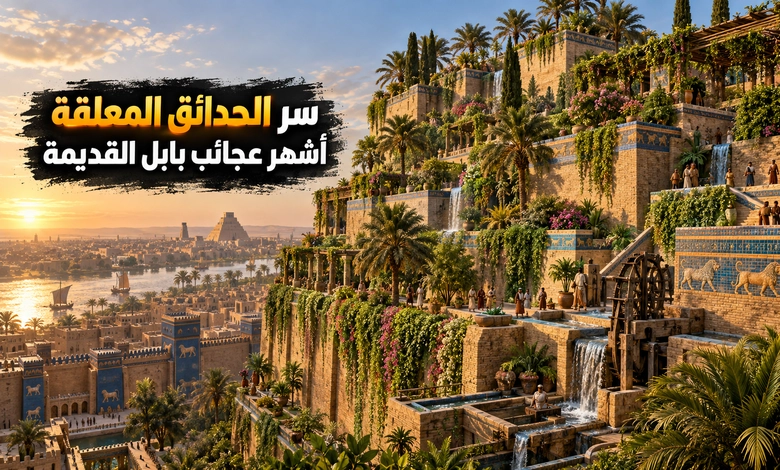 الحدائق المعلقة وأشهر عجائب بابل القديمة 