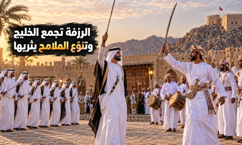 الرزفة الإماراتية والعمانية وتنوع الملامح التراثية 