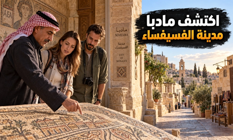 السياحة في مادبا وتجربة اكتشاف مدينة الفسيفساء 