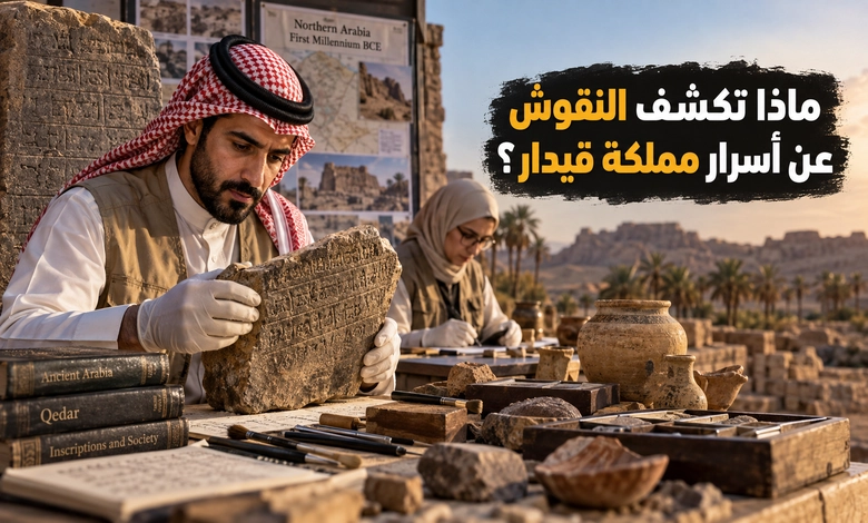 الشواهد التاريخية والأثرية والنقوش المرتبطة بمملكة قيدار
