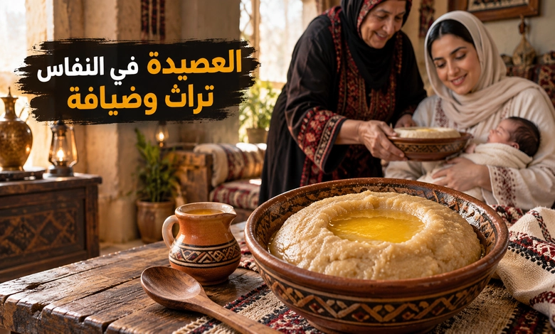عادات الأكل والزيارة للمرأة النفساء عند العرب بين المغات والعصيدة العصيدة للمرأة النفساء بين وصفات التراث العربي وعادات الضيافة