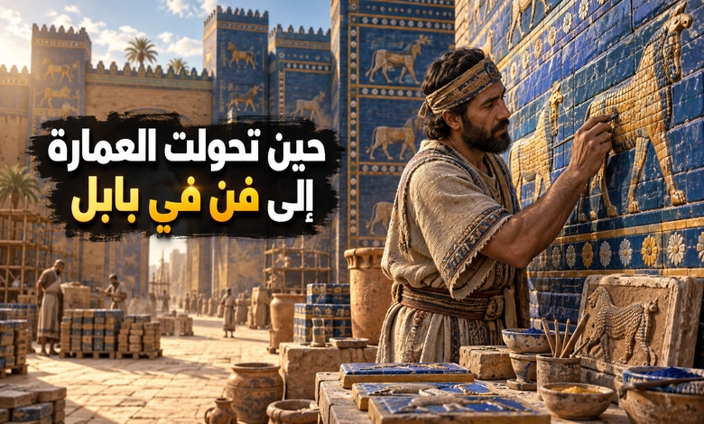 العمارة والفن في الحضارة البابلية 