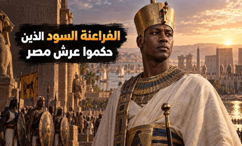 الفراعنة السود وملوك كوش الذين حكموا مصر
