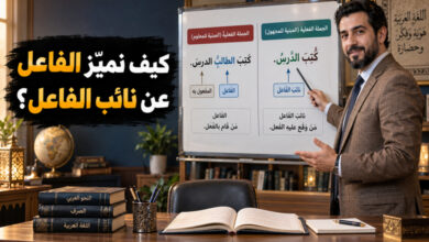 الفرق بين الفاعل ونائب الفاعل وأحكام كل منهما في الجملة الفرق بين الفاعل ونائب الفاعل وأحكام كل منهما في الجملة
