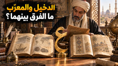 الفرق بين الكلمة الدخيلة والكلمة المعربة وأثر العربية في صياغتهما الفرق بين الكلمة الدخيلة والكلمة المعربة وأثر العربية في صياغتهما