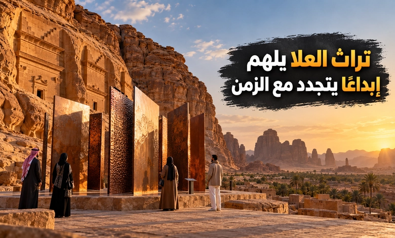 مهرجان طنطورة في العلا شتاء يجمع سحر الصخر وروعة الفن الفن والثقافة في العلا بين التراث والإبداع المعاصر