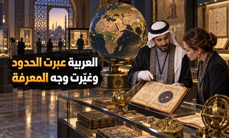 اللغة العربية وتأثيرها العالمي في الثقافة والمعرفة 