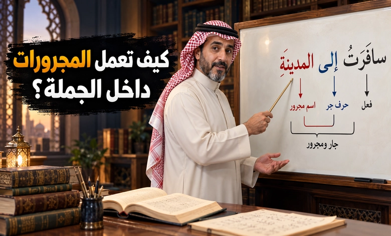 المجرورات في اللغة العربية قواعد الجر وأدواته وأسرار إعرابه المجرورات في اللغة العربية وموقعها في بناء الجملة والإعراب