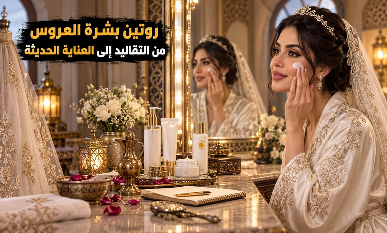 عادات حجب العروس عن الشمس وأسرار تبييض بشرة العروس قبل الزفاف برنامج العناية ببشرة العروس قبل الزفاف بين التقاليد القديمة والممارسات الحديثة