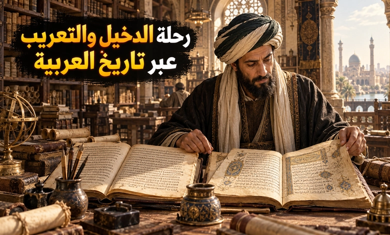 تاريخ الدخيل والتعريب في مراحل تطور اللغة العربية
