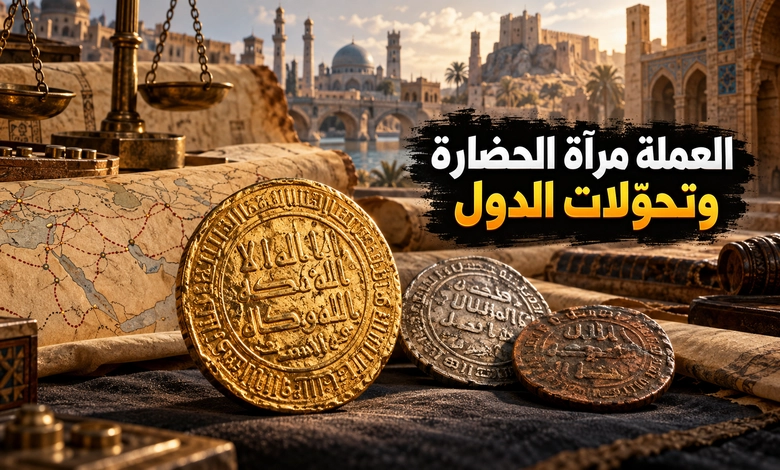 تاريخ العملات الإسلامية نقود تحكي أسرار الدول وتقلبات العصور تاريخ العملات الإسلامية مرآة للحضارة وتحولات الدول