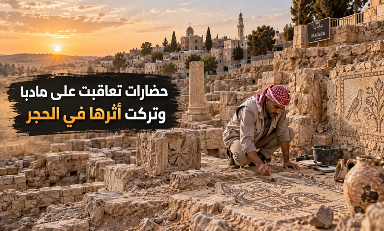 تاريخ مدينة مادبا وجذورها الحضارية عبر العصور 