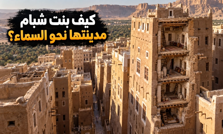 شبام حضرموت ناطحات السحاب الطينية وأسرارها المعمارية تخطيط مدينة شبام وسر البناء العمودي القديم