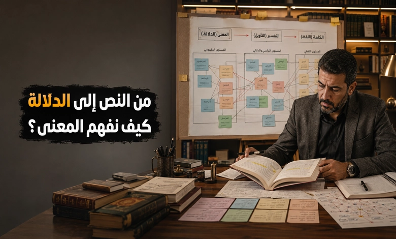 تطبيقات الدال والمدلول في الدراسات اللغوية والأدبية
