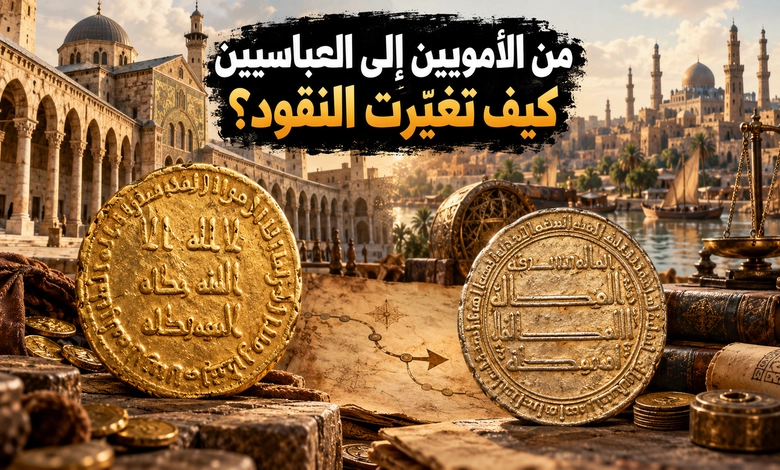تاريخ العملات الإسلامية نقود تحكي أسرار الدول وتقلبات العصور تطور العملات الإسلامية من العصر الأموي إلى العصر العباسي