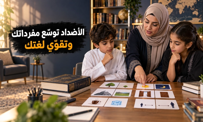 تعليم التضاد ودوره في تنمية الثروة اللغوية
