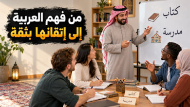 تعليم اللغة العربية للأجانب أفضل الطرق من الفهم إلى الإتقان