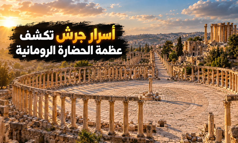 جرش الأردنية وأسرار الحضارة الرومانية العريقة جرش الأردنية وأسرار الحضارة الرومانية العريقة