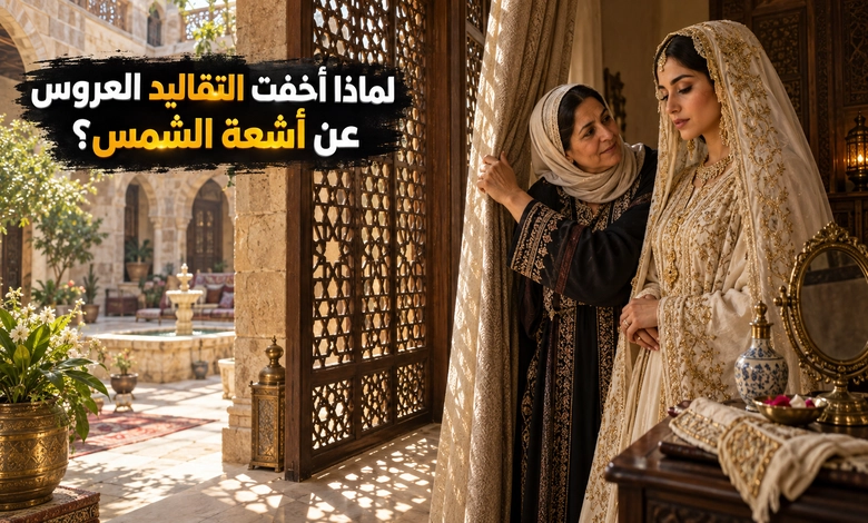 عادات حجب العروس عن الشمس وأسرار تبييض بشرة العروس قبل الزفاف حجب العروس عن الشمس بين عادات الزواج القديمة وأسرار الجمال التقليدية