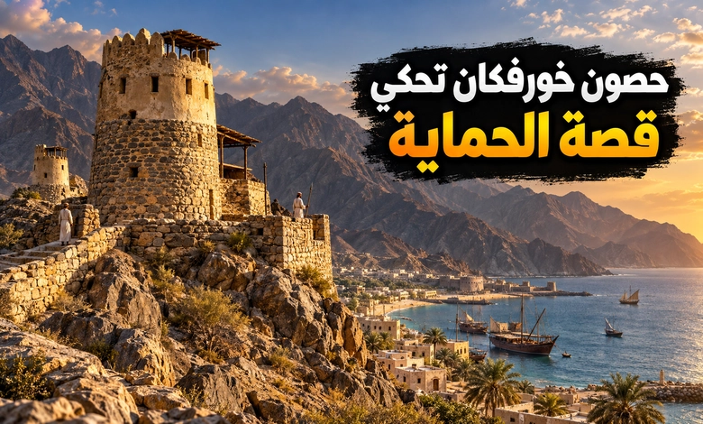 حصون وأبراج خورفكان التاريخية ومعالم التحصين القديمة 