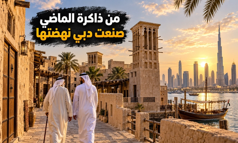 دبي القديمة في الفهيدي والبستكية وملامح التاريخ العريق دبي بين الماضي والحاضر وإرث مدينة صنعت نهضتها