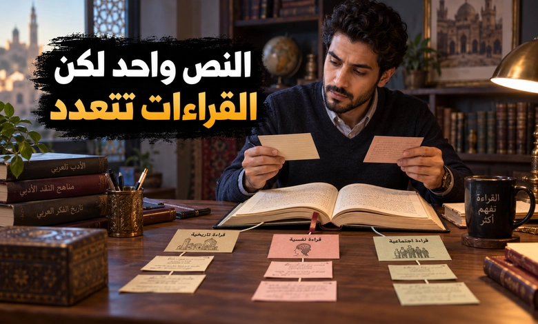نظرية التلقي في النقد الأدبي ودور القارئ في صناعة المعنى دور القارئ في صناعة المعنى وتأويل النصوص