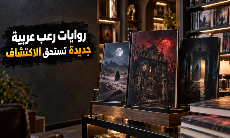 روايات رعب عربية جديدة وأبرز الإصدارات الحديثة 