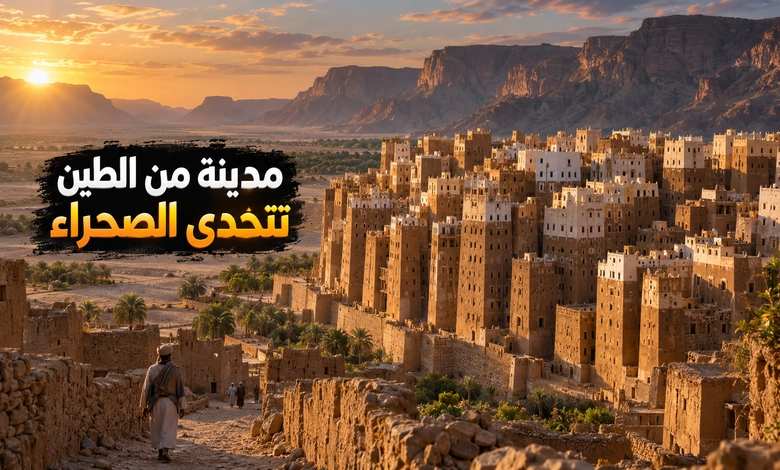 شبام حضرموت ناطحات السحاب الطينية وأسرارها المعمارية شبام حضرموت وعبقرية ناطحات السحاب الطينية في قلب الصحراء
