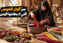 صباغة وتلوين الخوص أسرار الألوان الطبيعية وثباتها عبر الزمان