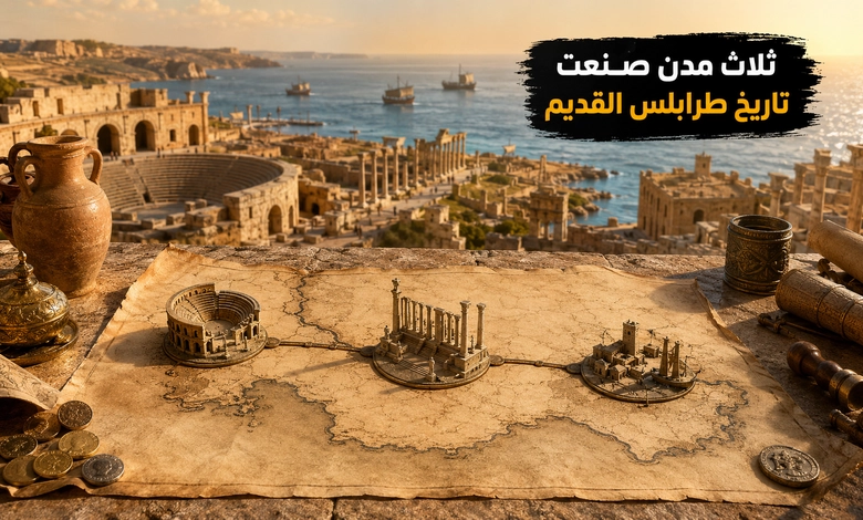 صبراتة ولبدة الكبرى وأويا في تاريخ إقليم طرابلس القديم 