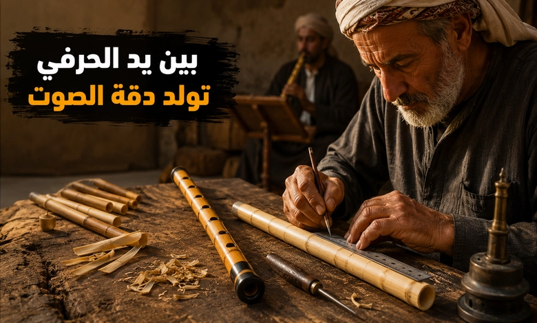 أسرار صناعة الناي من القصب العربي في مصر والشام صناعة الناي من القصب العربي بين الحرفة التقليدية ودقة الصوت