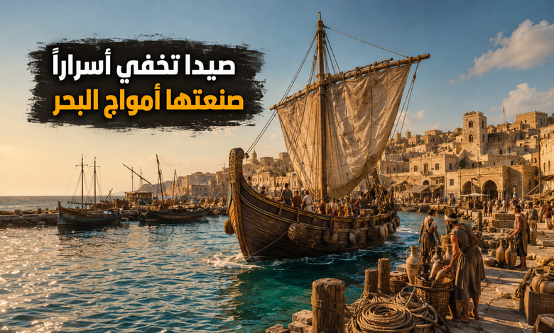 صيدا القديمة مدينة الفينيقيين وأسرارها البحرية صيدا القديمة مدينة الفينيقيين وأسرارها البحرية