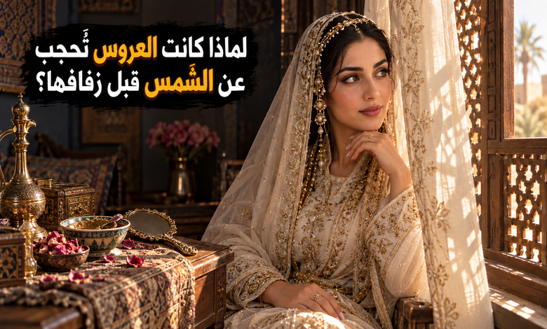 عادات حجب العروس عن الشمس وأسرار تبييض بشرة العروس قبل الزفاف عادات حجب العروس عن الشمس وأسرار تبييض بشرة العروس قبل الزفاف