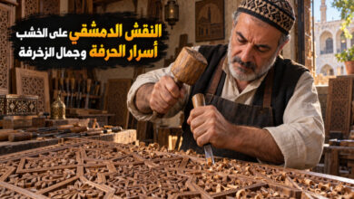 فن النقش الدمشقي على الخشب أسرار الحرفة وروائع الزخرفة فن النقش الدمشقي على الخشب أسرار الحرفة وروائع الزخرفة