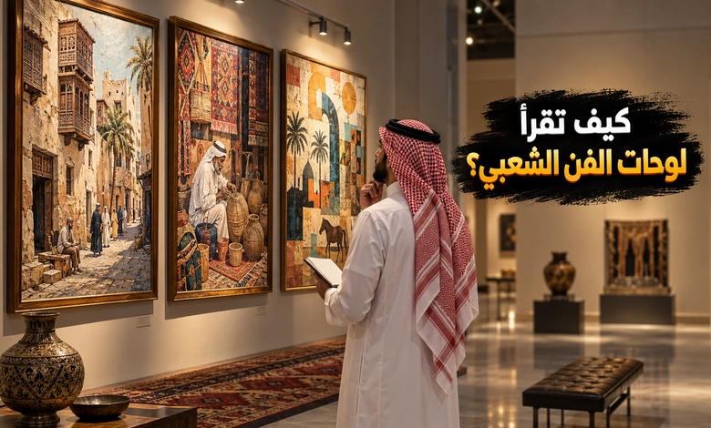 لوحات الفن الشعبي التشكيلية أسرار التراث العربي بروح الفن المعاصر قراءة لوحات الفن الشعبي التشكيلية واختيار الأعمال التراثية المعاصرة