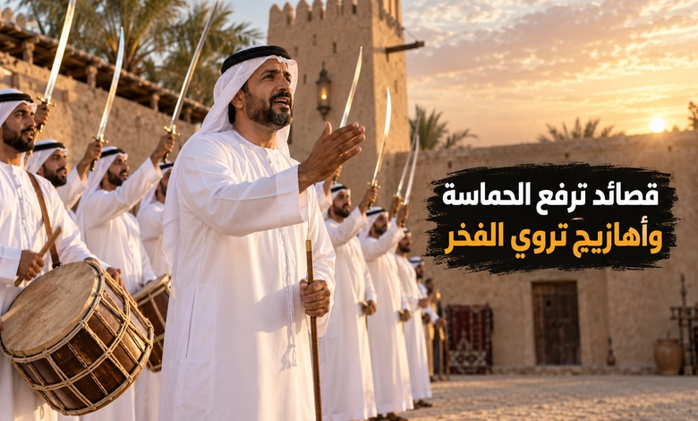 قصائد الرزفة والأهازيج صوت الحماسة والفخر الشعبي 