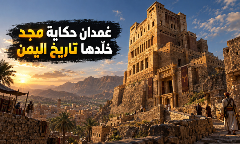 قصر غمدان في اليمن حكاية مجد وأسطورة خلدها التاريخ قصر غمدان في اليمن حكاية مجد وأسطورة خلدها التاريخ
