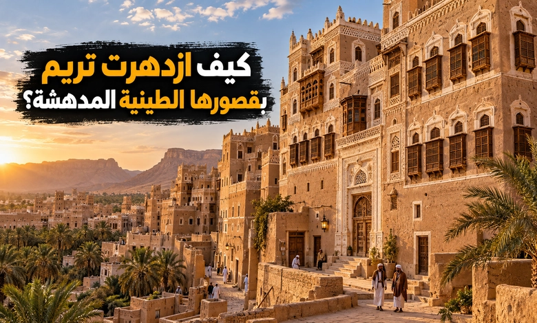 مدينة تريم التاريخية حكاية القصور الطينية في قلب حضرموت قصور تريم الطينية وحكاية ازدهار العمارة في المدينة