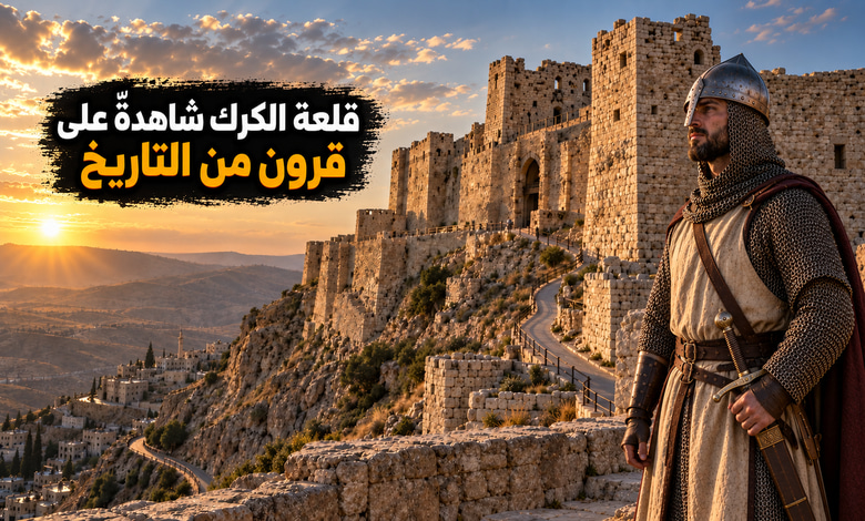 قلعة الكرك حصن صليبي يحكي فصولًا من تاريخ الأردن قلعة الكرك حصن صليبي يحكي فصولًا من تاريخ الأردن